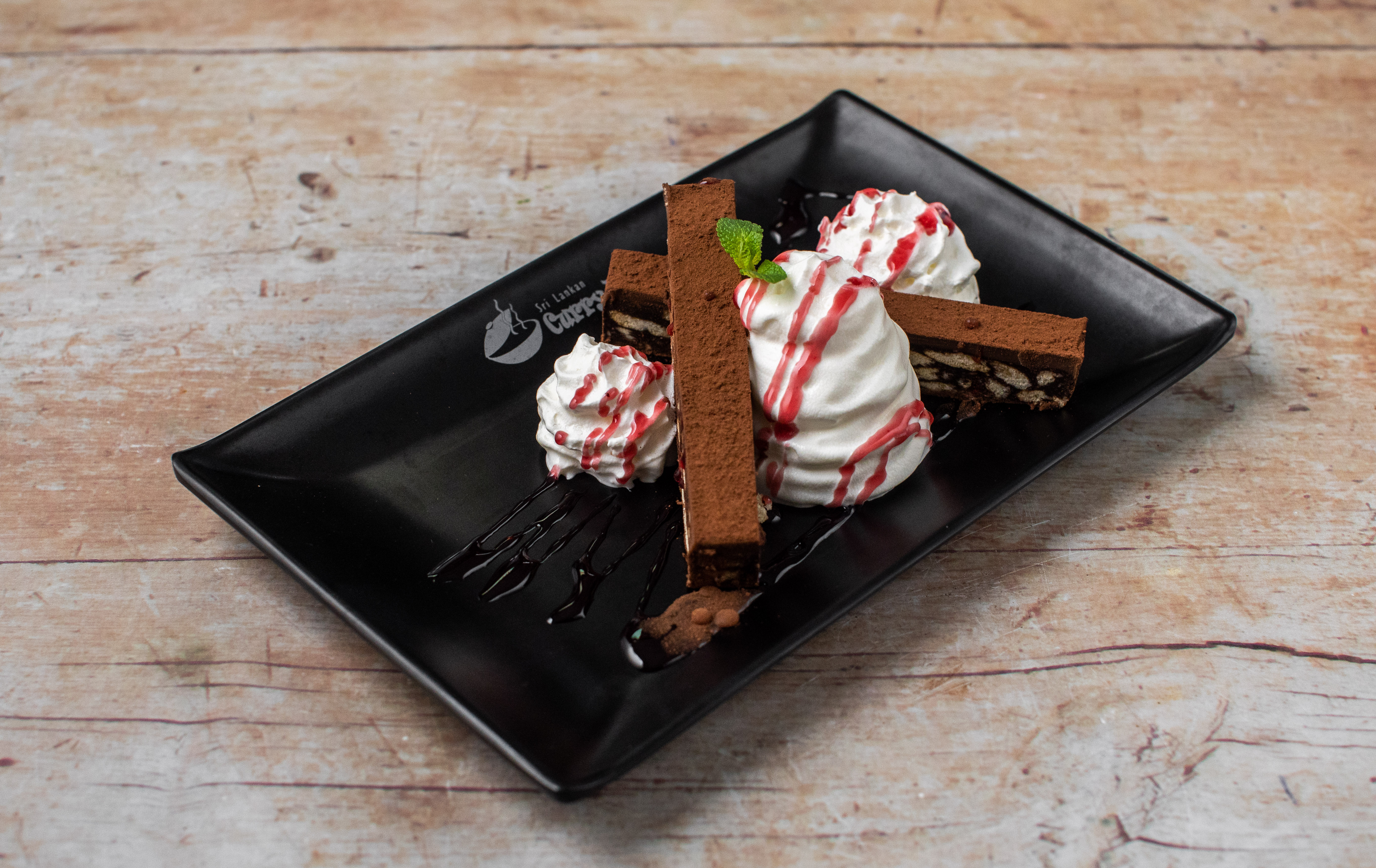 Food Restaurants in Zagreb Curry Bowl Chocolate Biscuit Pudding
